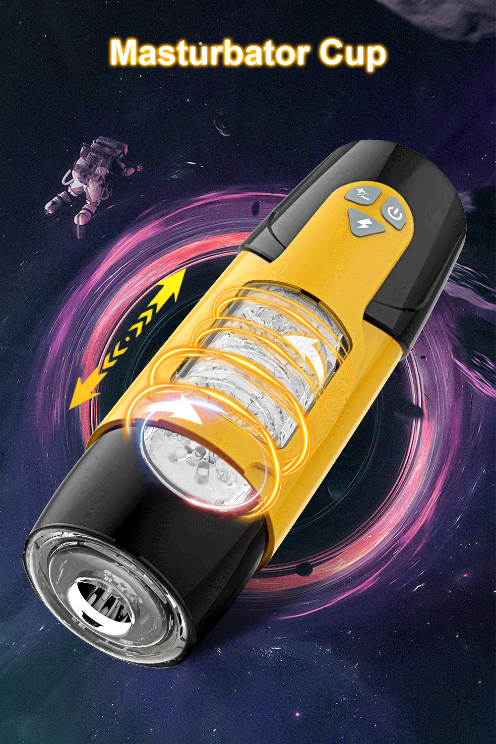 Automatic male masturbator, telescopic rotation, vaginal masturbation 
