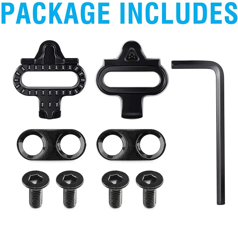 Tacos de bicicleta de montaña para Shimano SH51 SPD MTB, tacos de Pedal Spd de