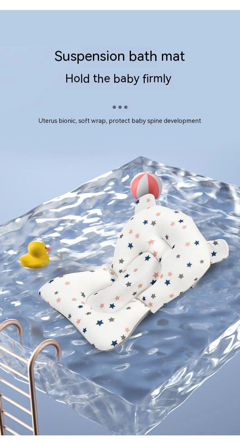 Cubo de baño de silicona para bebé, accesorio plegable con sensor de temperatu