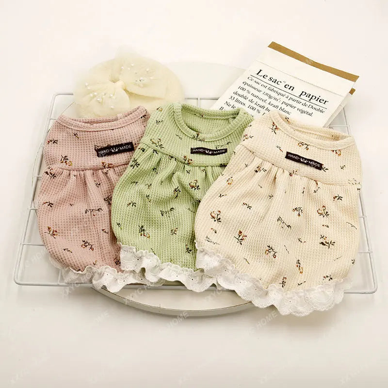 Pet Clothes Spring, Autumn and Winter Pajamas Comfortable Cat Clothes Cat Clothes