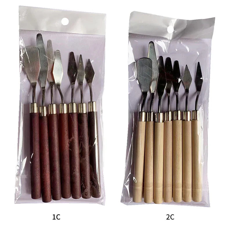 Stainless steel fondant cake spatula, cream mixing scraper,