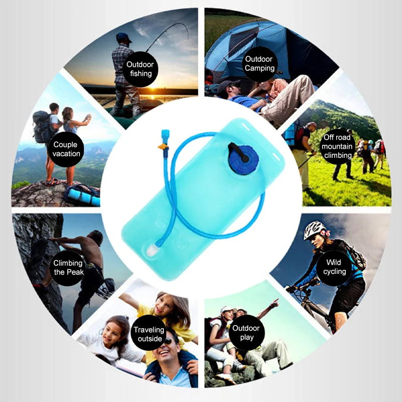 Bicycle Sports Water Bag Food Grade Portable Backpack 