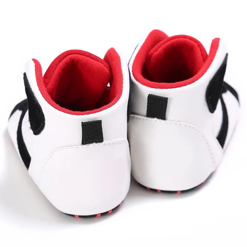 Baby High Top Basketball Sneakers Anti-Slip Casual Sports Shoes 