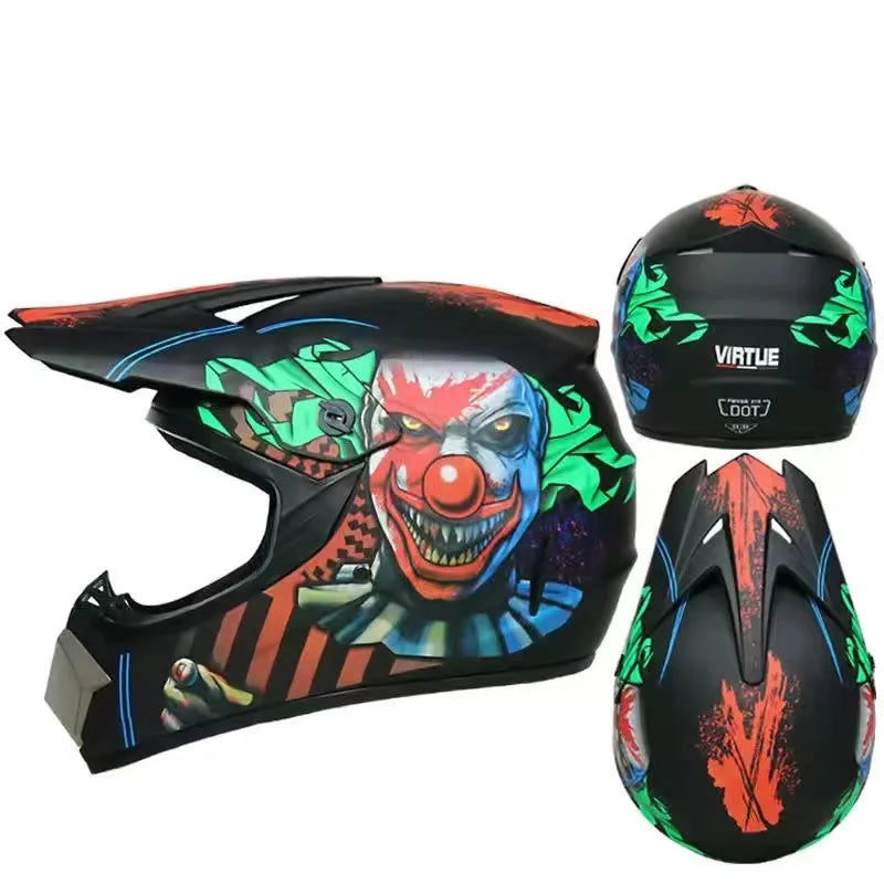 Adult Men Motocross Helmet Full Face Helmet Cycling Helmet 