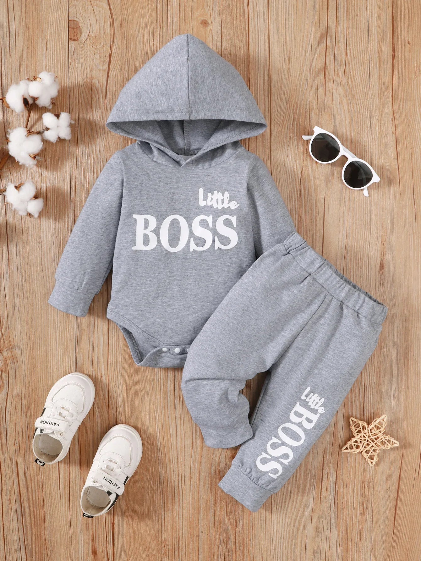 Baby Long Sleeve Cotton Hoodie Sweatshirt Fashion Newborn Clothes