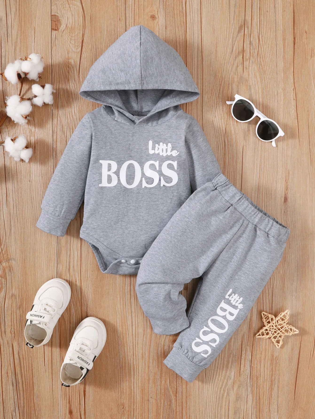 Baby Long Sleeve Cotton Hoodie Sweatshirt Fashion Newborn Clothes 