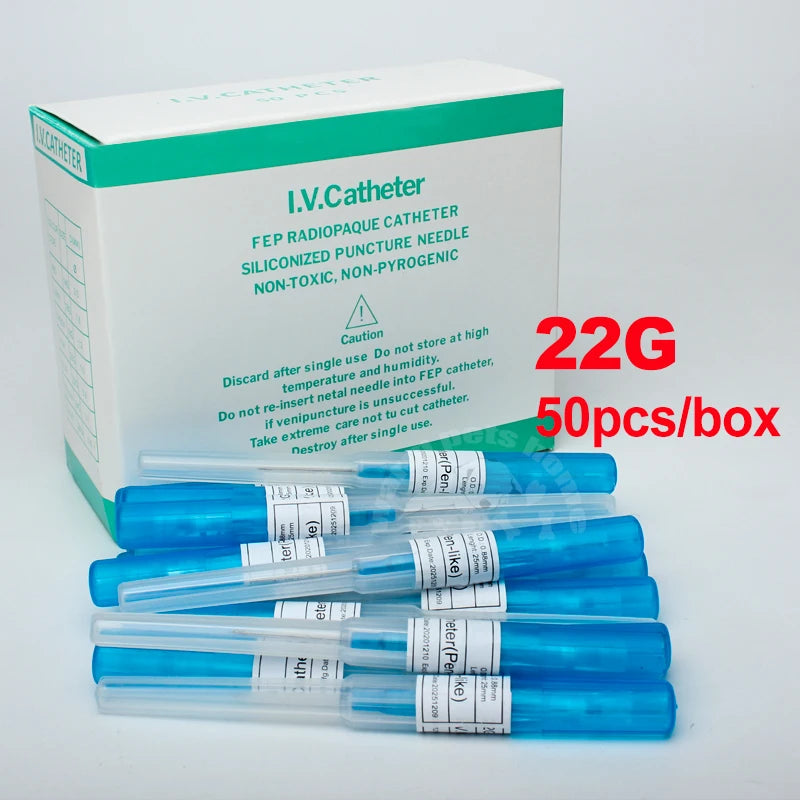 Pen type IV injection catheter cannula 20G 22G 24G 26G suppliers v 