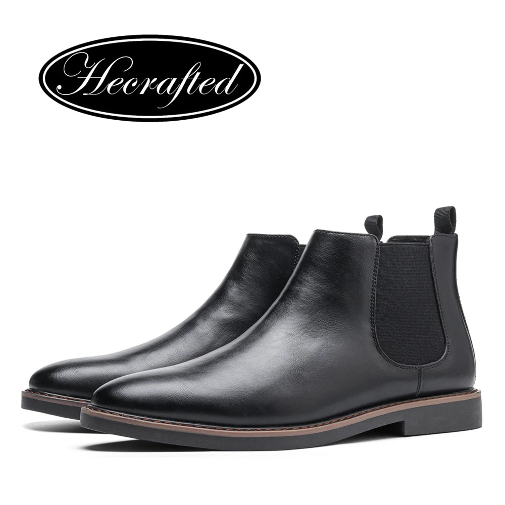 Botas Chelsea de estilo Retro para hombre, botines cómodos a la moda, 40 a 46, n. ° KD5241, 2023