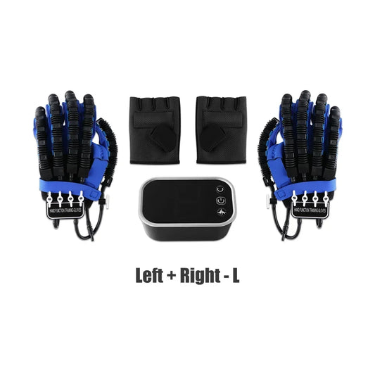 Ejercitador de rehabilitación de dedos de mano izquierda y derecha, guantes de Robot, accidente cerebrovascular, hemiplejia, equipo de entrenamiento, terapia