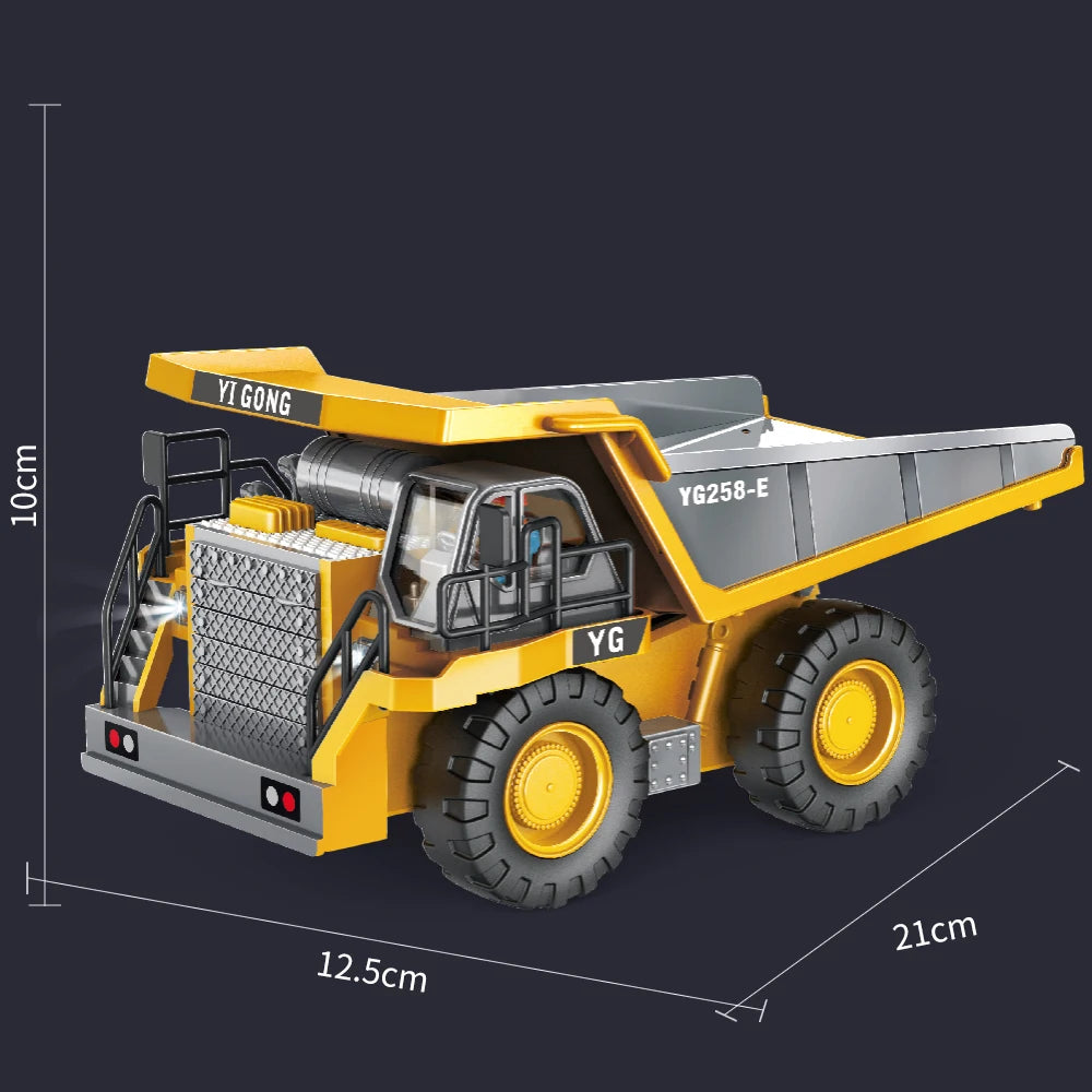 2.4G Remote Control Excavator Engineering Vehicle Truck Truck 