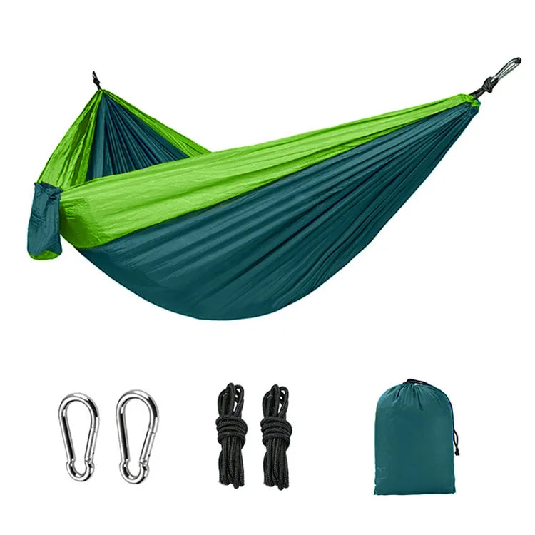 Portable Outdoor Camping Single Person Hammock Hanging Bed 