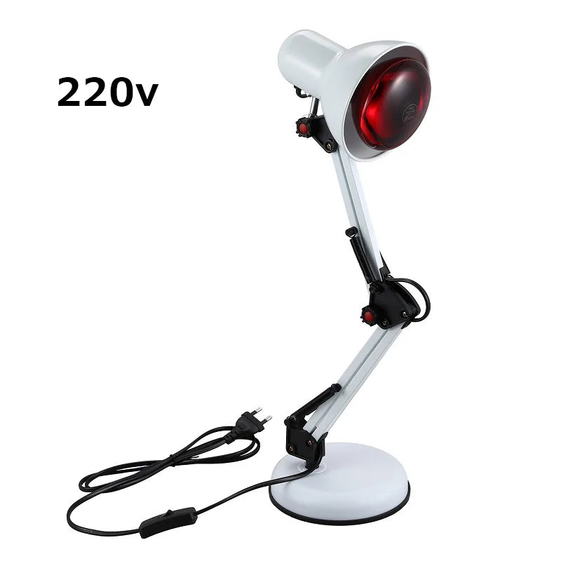lampara infrarroja fisioterapia por calor 110-240V, 100W, para reumatismo, cuida