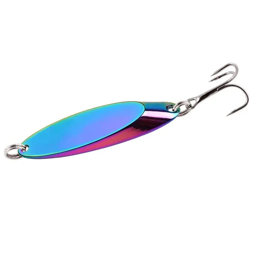 Señuelos de pesca hundidos de Metal, 12 Uds., 1,5g-60g, cuchara, señuelo de Jigging, cebo duro Artificial, trucha, lubina, señuelo de mar, aparejos de pesca de agua salada