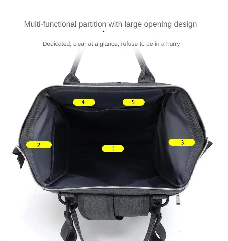 Diaper Bags for Mom Baby Stroller Hanging Bag Backpacks