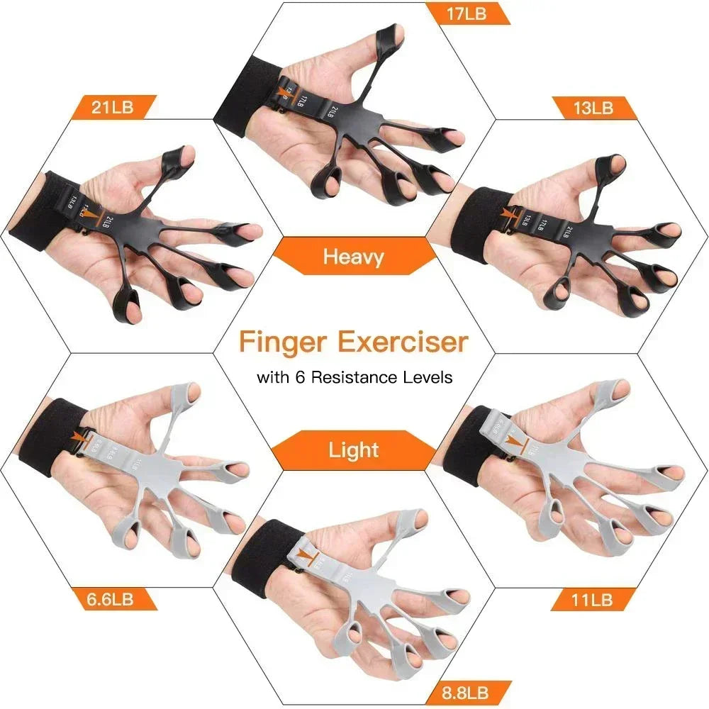 Hand Grip Strengthener Physical Tools Gu Finger Trainer 
