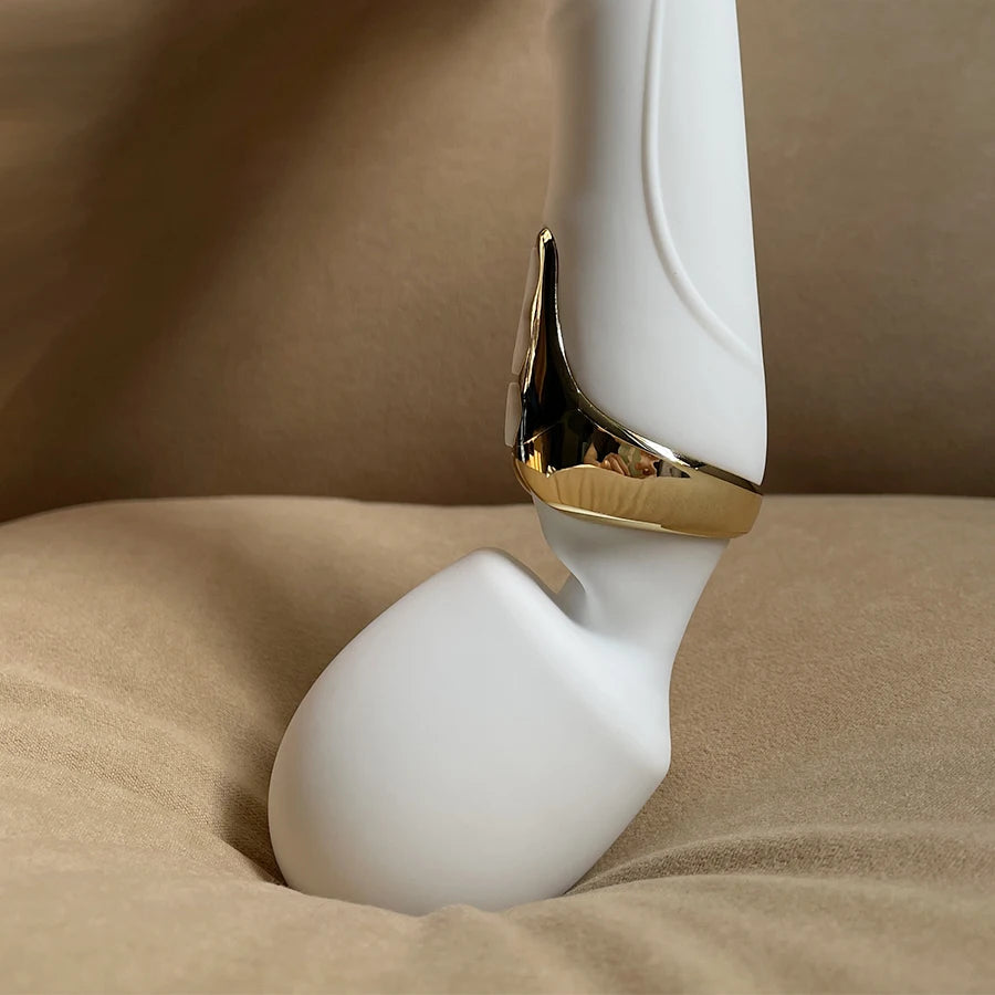 Powerful Dildo Vibrator Wand with 10 Modes Clitoris Stimulator for Women 