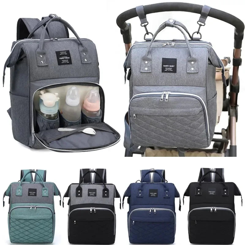 Diaper Bags for Mom Baby Stroller Hanging Bag Backpacks 