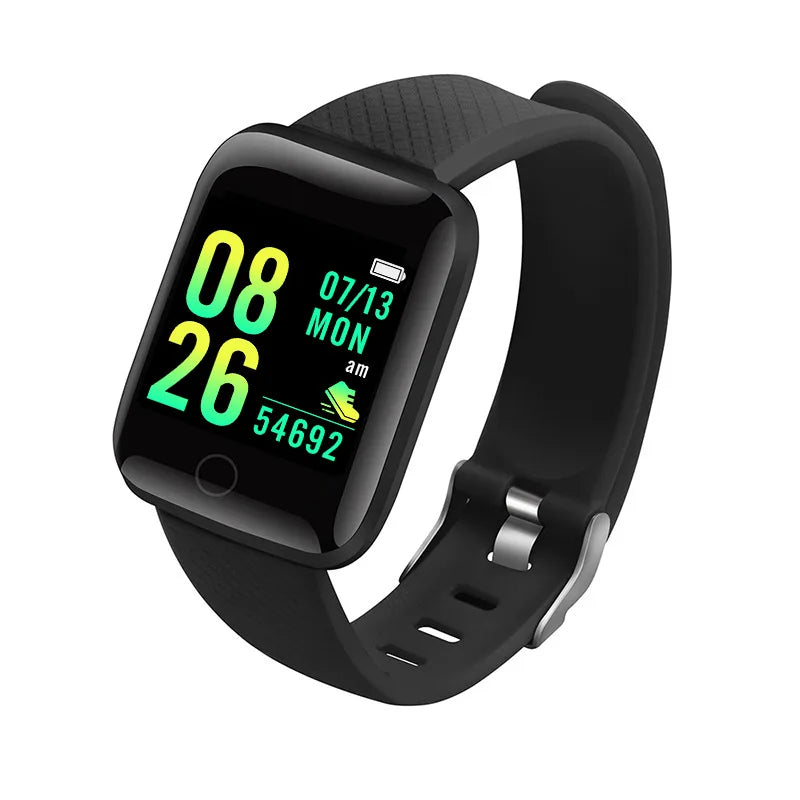 Reloj inteligente para hombre y mujer, pulsera electrónica con mensaje, Monitor de Fitness, regalo de cumpleaños para Xiaomi y Huawei