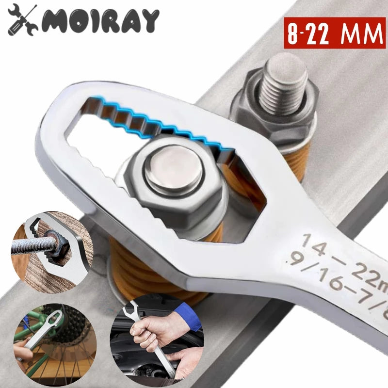 Llave Universal Torx de doble cabeza, herramienta de mano multiusos, ajustable,
