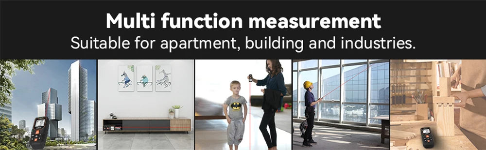 MILESEEY-medidor laser distancia ,Medidor de distancia láser X5 X6,metro digital láser, cinta métrica de alta precisión de 40M 60M 80M 100M, regla electrónica de medición múltiple, entrega en 3-10 días