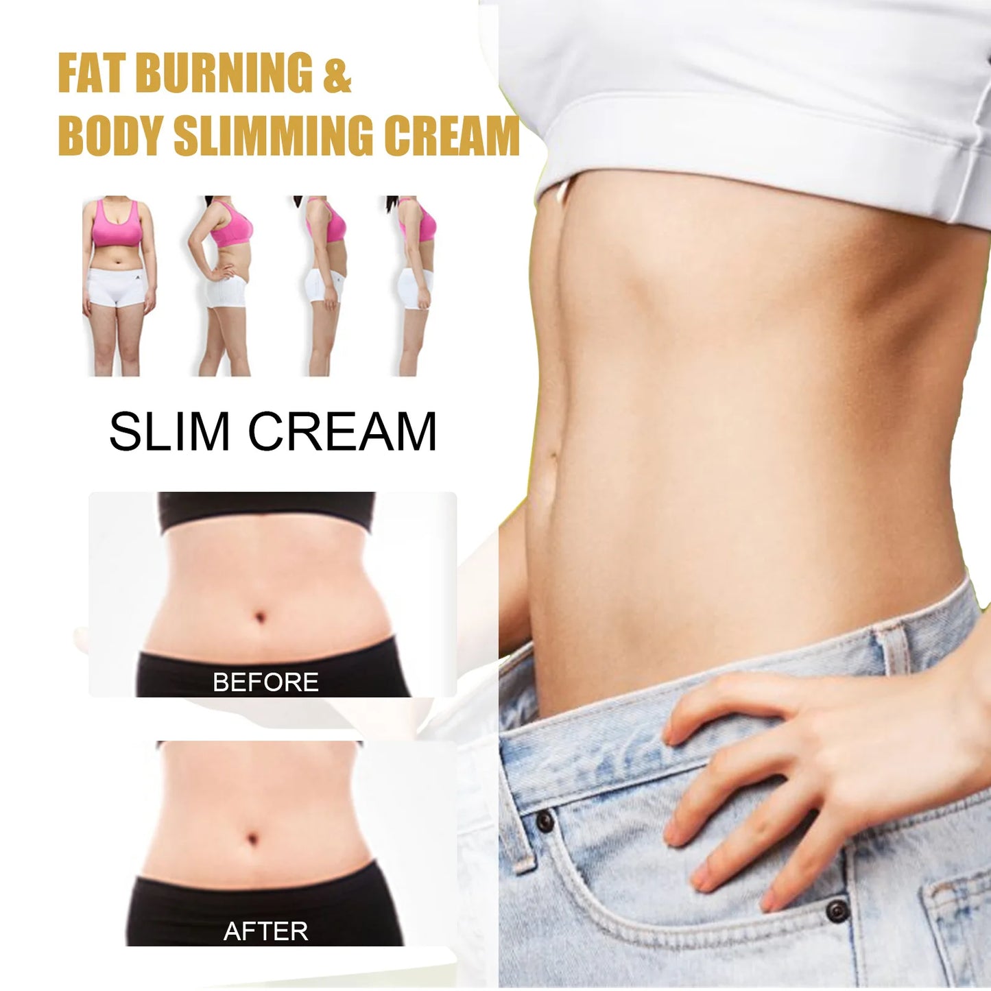 Ginger Massage Cream Slimming Body Fat Burner Product 