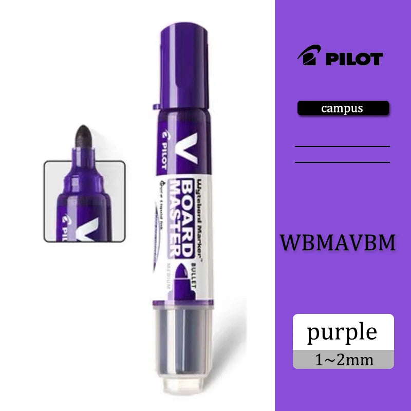 Pilot Whiteboard Marker, Bal Erasable Refillable Liquid Ink 