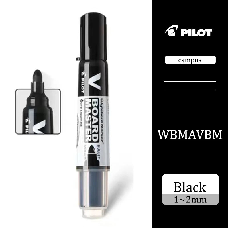 Pilot Whiteboard Marker, Bal Erasable Refillable Liquid Ink 