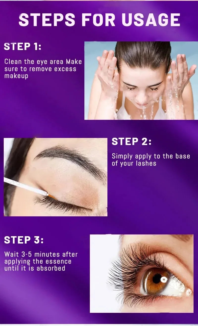 Fast Eyelash Growth Serum Natural Eyelash Growth Serum 