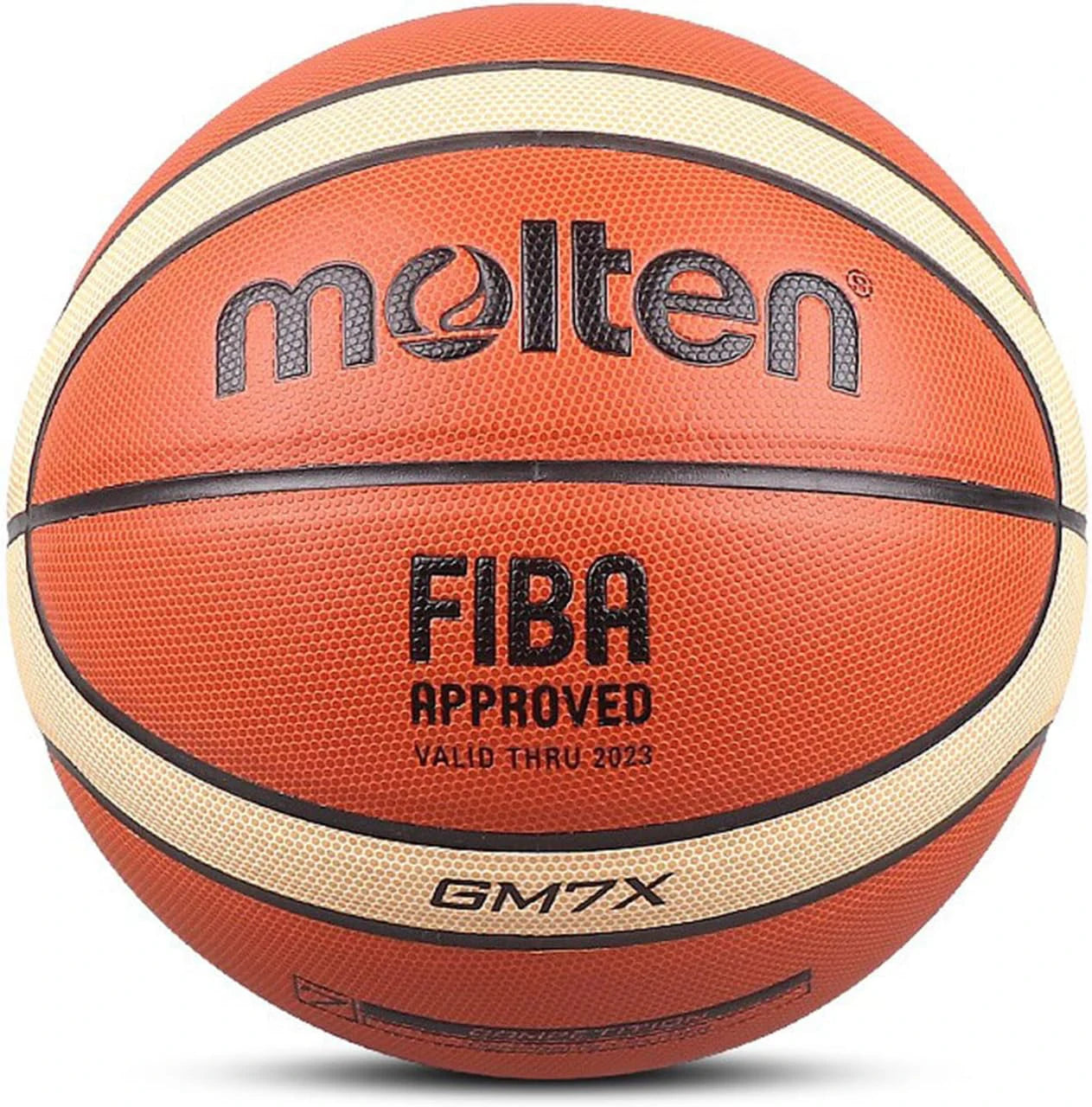 Molten GM7X pelota estándar de baloncesto para hombre y mujer, equipo de pelota de entrenamiento con certificación oficial