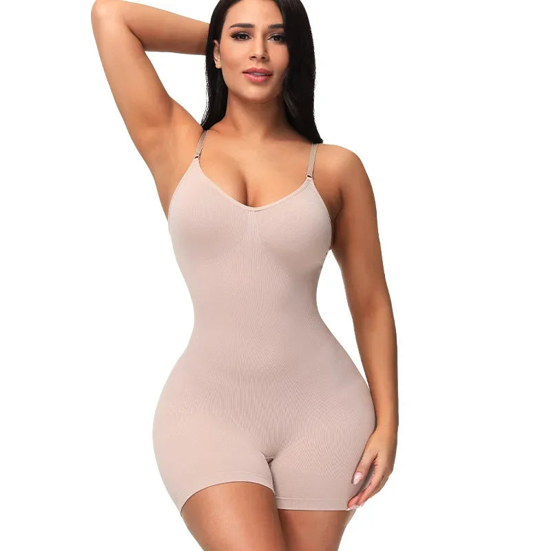 Body Original de alta elasticidad para mujer, ropa moldeadora de barriga, Tanga