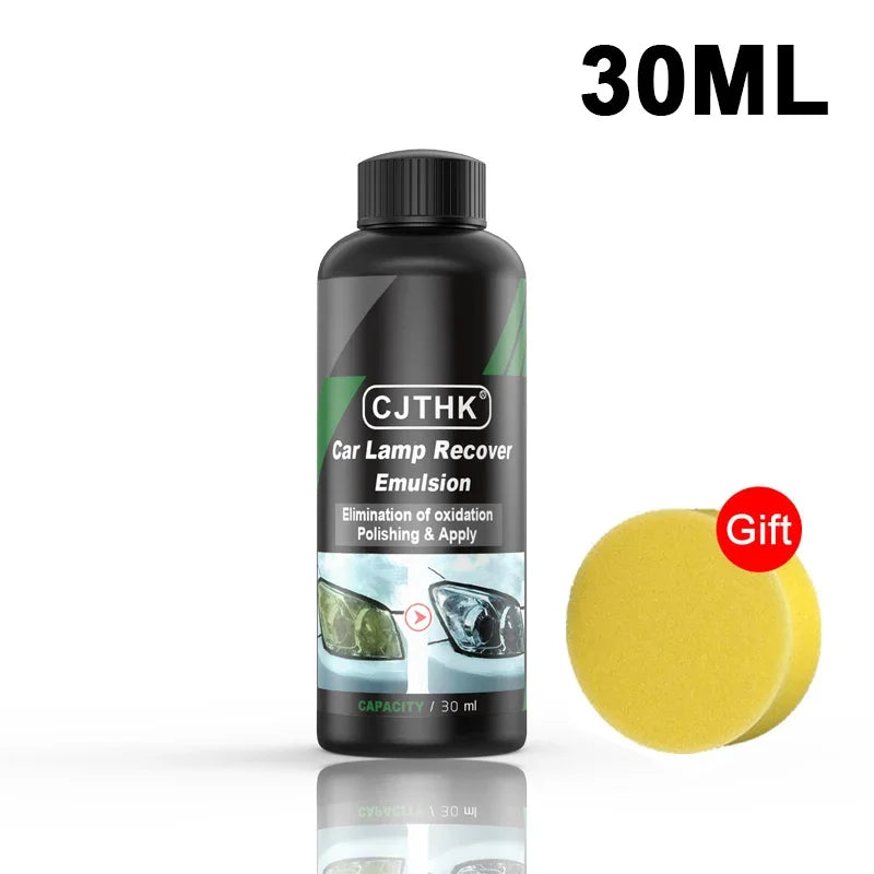 Kits de pulido para restauración de faros de coche, pasta de limpieza para repa