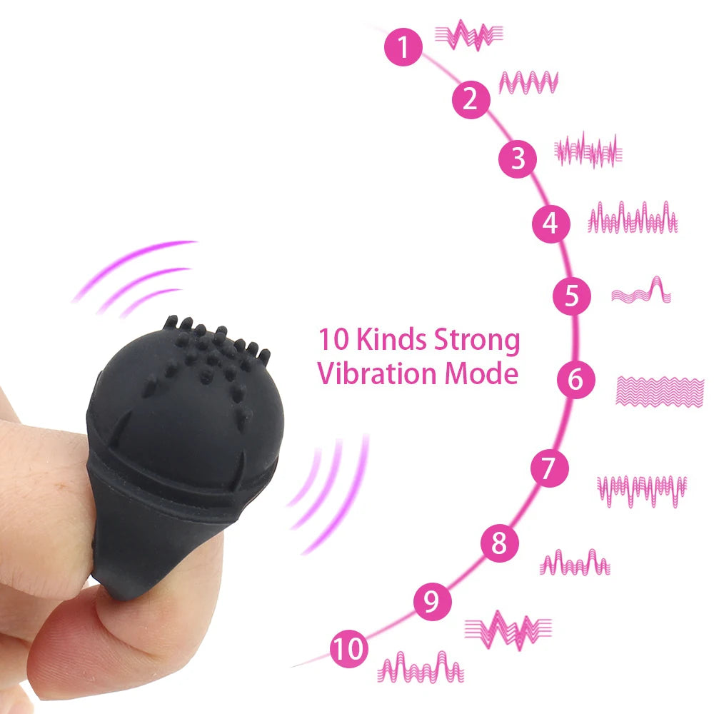 Mini Finger Vibrator for Female Masturbation Adult Products Spot