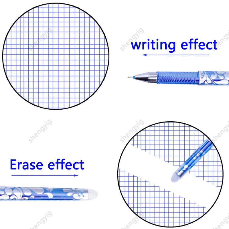 Kawaii Erasable Gel Pen Set for Kids Erasable Pens 