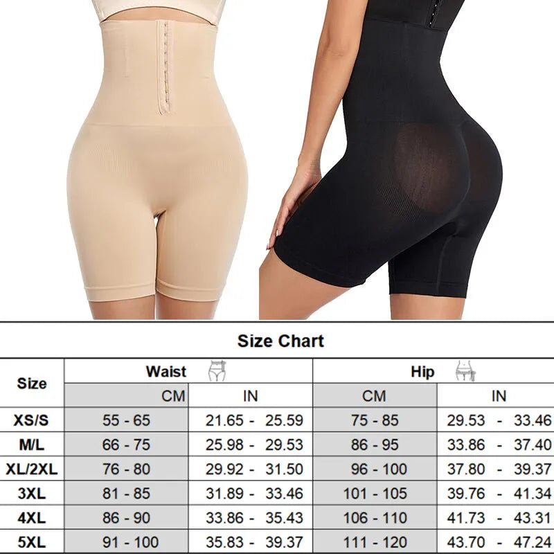 Women High Waist Flat Belt Waist Shapewear Slimming Panties Tummy Control Shapewear Shaping Straps 