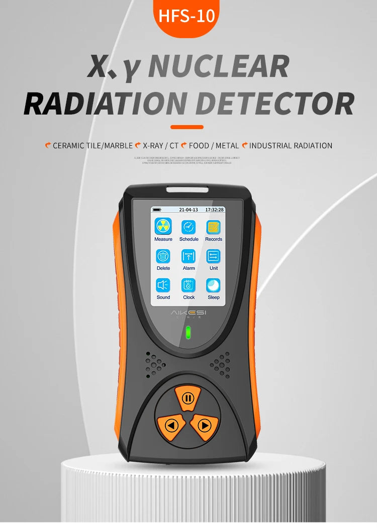 Geiger-Detector de radiación Nuclear, contador de rayos X, Beta Gamma, dosímet