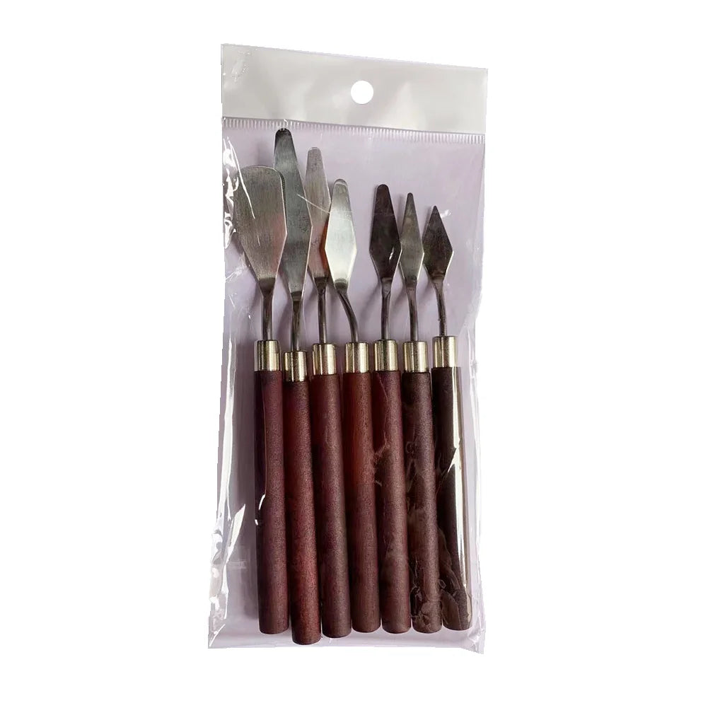 Stainless steel fondant cake spatula, cream mixing scraper,