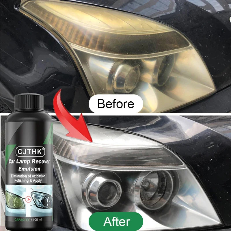 Kits de pulido para restauración de faros de coche, pasta de limpieza para repa