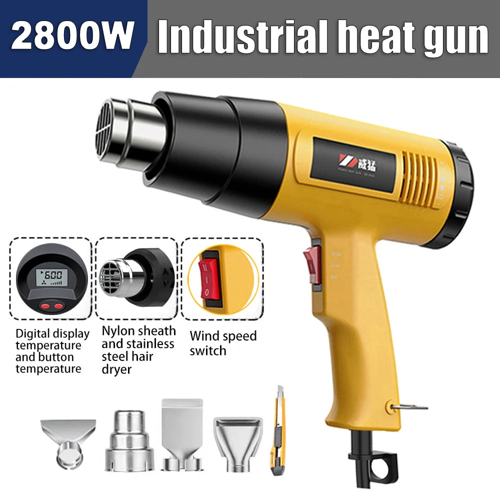 2000W,2200W,2500W,2800W hot air gun Digital temperature display 