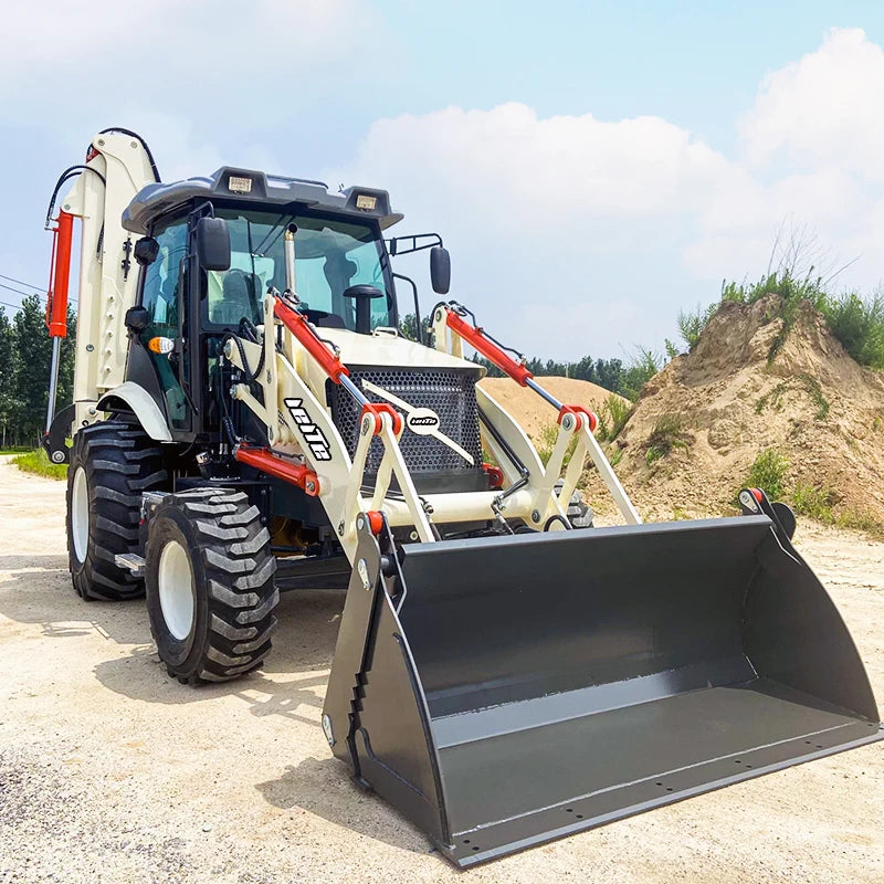 Mini Excavator Backhoe All in One Compact Tractor with Loader and Ret 