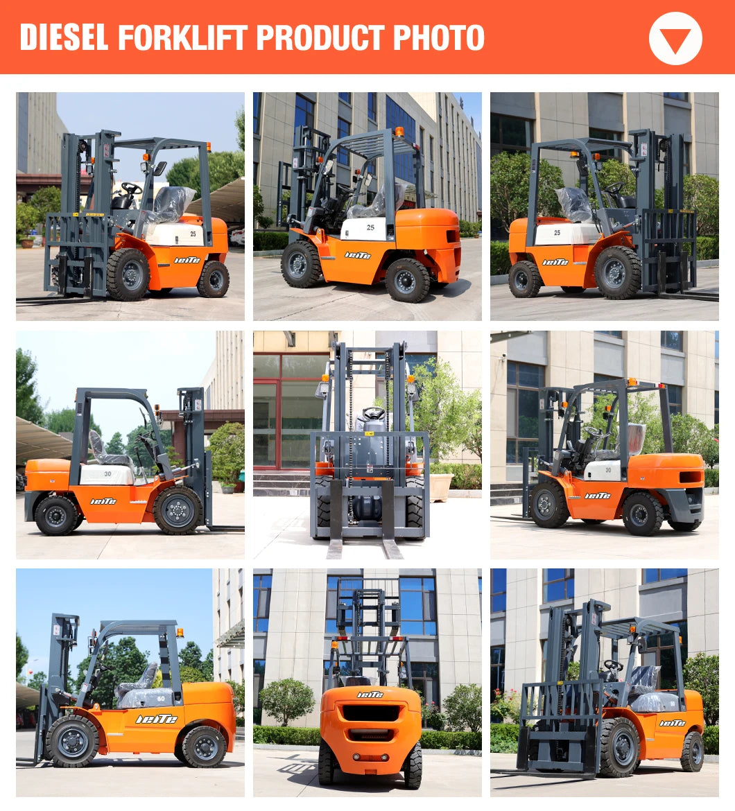 Electric/diesel forklift, 3 ton 5 ton forklift 