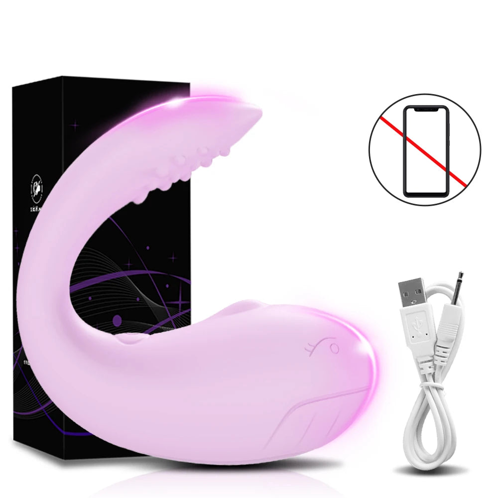 Huevo vibrador con Control por Bluetooth para mujer, estimulador de clítoris, u