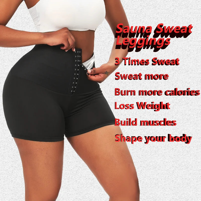 YBFDO Women Sweat Sauna Pants Body Shaper Weight Loss Thermo Fitness Pants