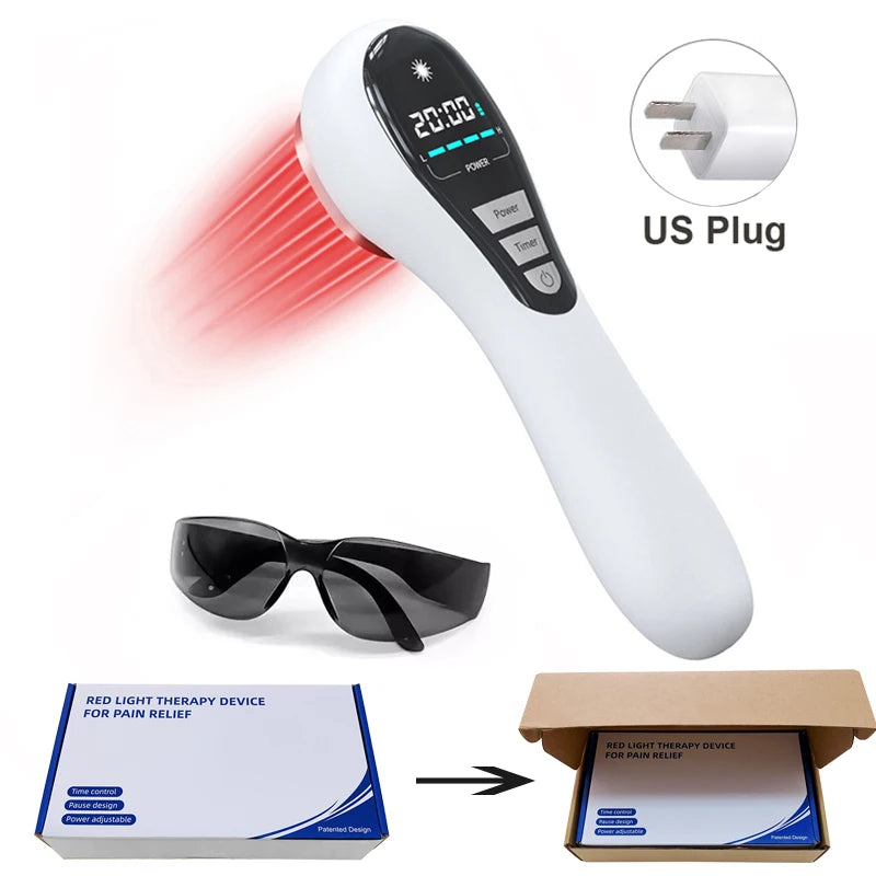 Low level red light therapy device cold laser for arthritis eq 