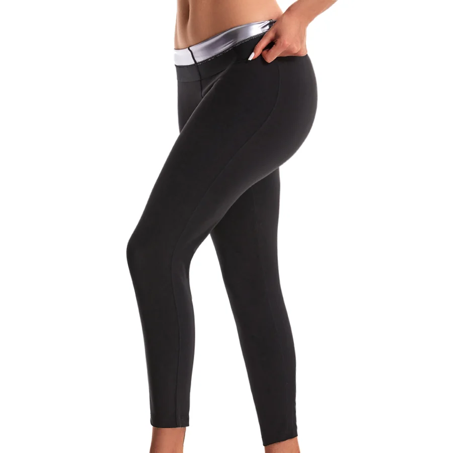 Women's Sweat Sauna Pants Body Shaper Weight Loss 