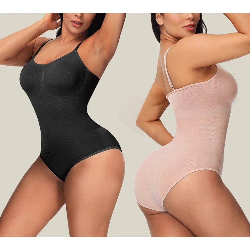 Body Original de alta elasticidad para mujer, ropa moldeadora de barriga, Tanga