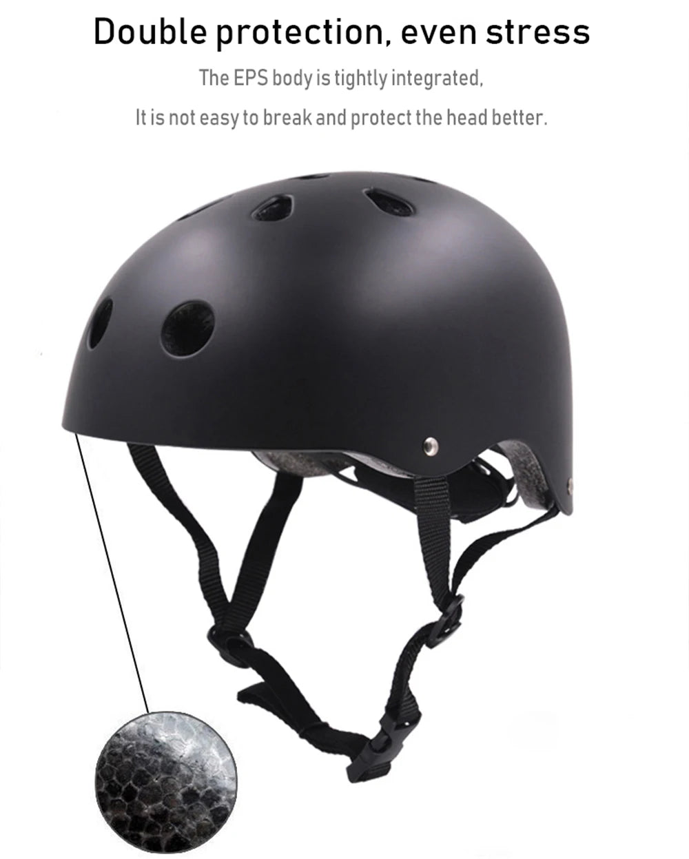 Skateboard Helmets for Adults and Children Safety Protective Helmets p 