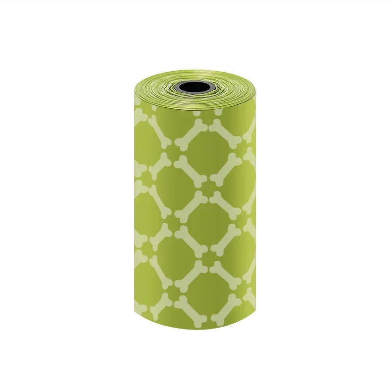 Disposable biodegradable dog poop bags, biodegradable bags 