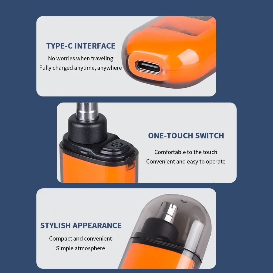 Cortadora de pelo eléctrica portátil