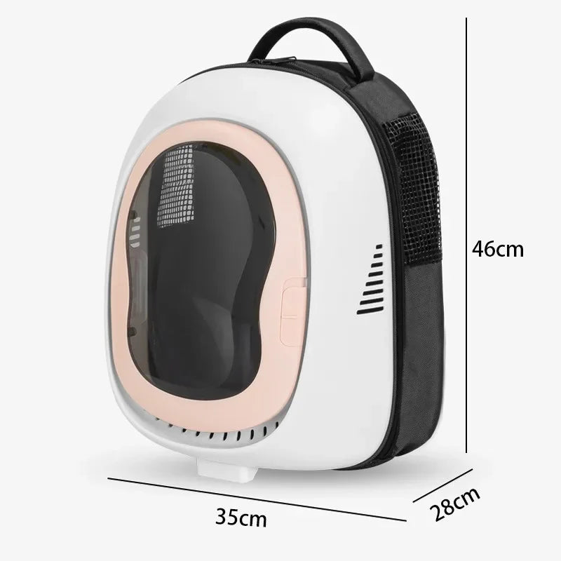 Large Capacity Portable Breathable Cat Bag Travel Space Capsule Shading Shoulder Pet Backpack Suitable for Cats Cat Supplies