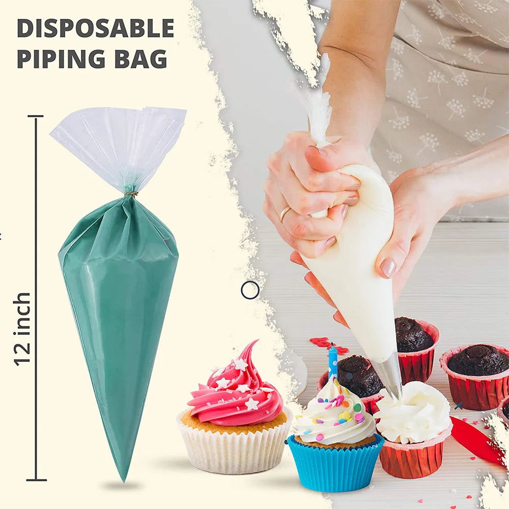 Disposable pastry bag, icing bag, fondant, pastry cream 